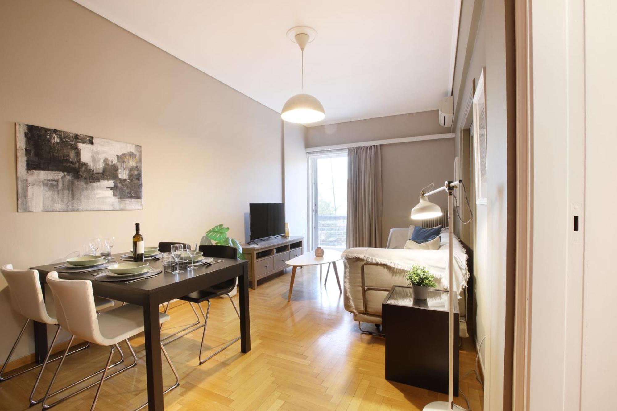 Modern 2Bd Apartment Next To Acropolis Atene Esterno foto