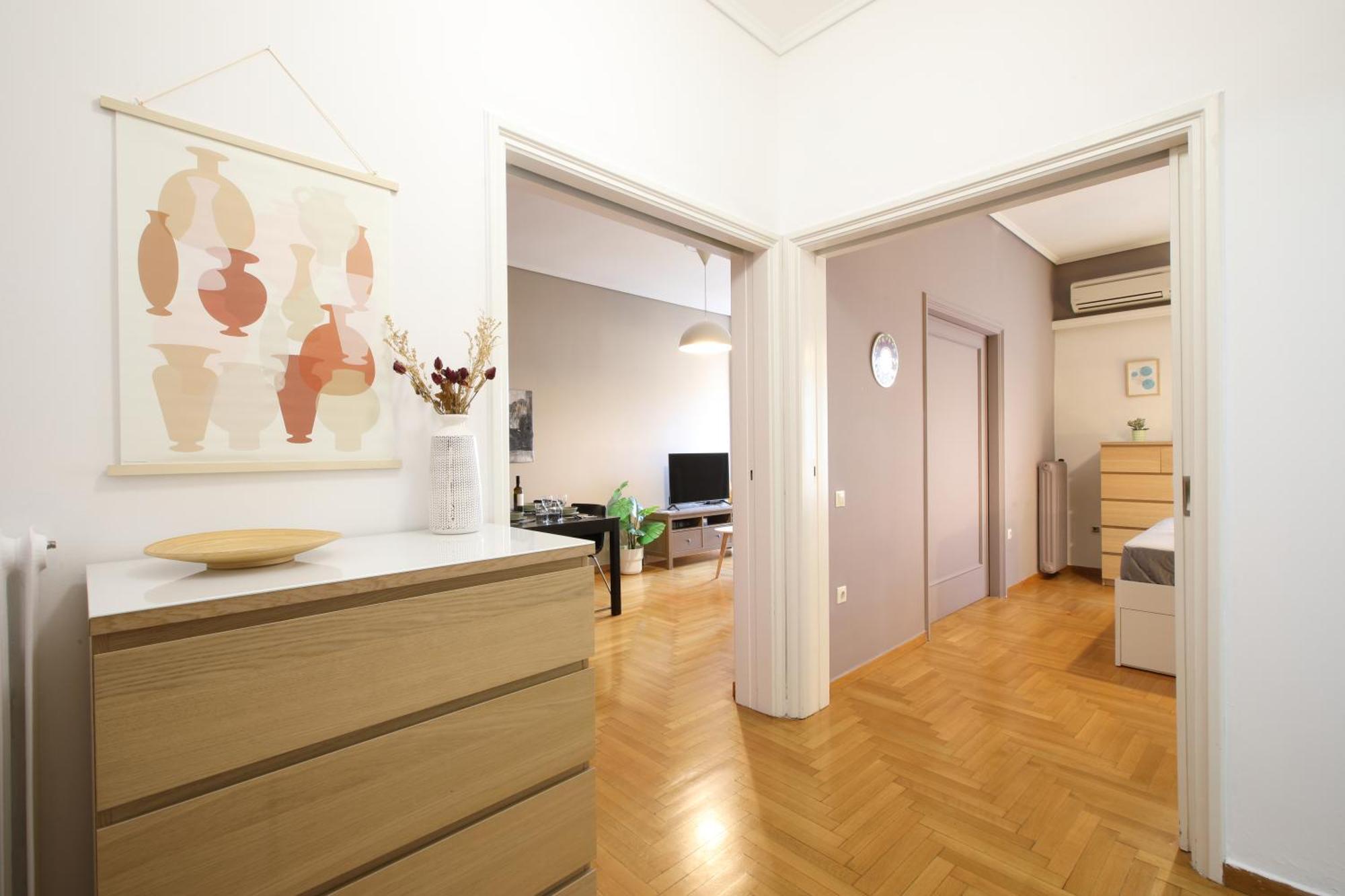Modern 2Bd Apartment Next To Acropolis Atene Esterno foto